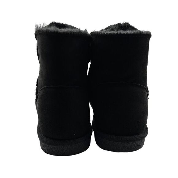 CUSHIONAIRE Women's pull on boot 8 BLACK - Picture 4 of 7